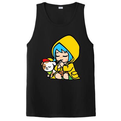 Luce Praying Catholic Pilgrim Vatican Anime Mascot 2025 PosiCharge Competitor Tank