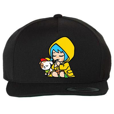 Luce Praying Catholic Pilgrim Vatican Anime Mascot 2025 Wool Snapback Cap