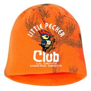 Little Pecker Club Lil Gents Making Dents Funny Kati - Camo Knit Beanie