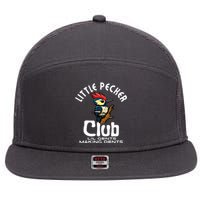 Little Pecker Club Lil Gents Making Dents Funny 7 Panel Mesh Trucker Snapback Hat