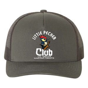 Little Pecker Club Lil Gents Making Dents Funny Yupoong Adult 5-Panel Trucker Hat