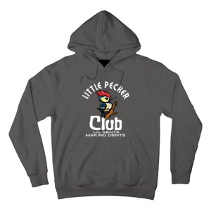 Little Pecker Club Lil Gents Making Dents Funny Hoodie