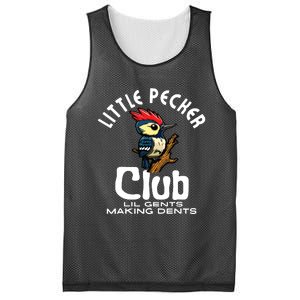 Little Pecker Club Lil Gents Making Dents Funny Mesh Reversible Basketball Jersey Tank