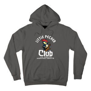 Little Pecker Club Lil Gents Making Dents Funny Tall Hoodie