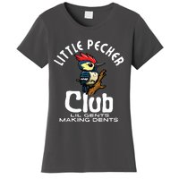 Little Pecker Club Lil Gents Making Dents Funny Women's T-Shirt