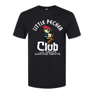 Little Pecker Club Lil Gents Making Dents Funny Softstyle CVC T-Shirt