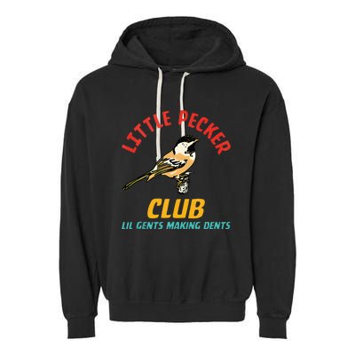 Little Pecker Club Lil Gents Making Dents Garment-Dyed Fleece Hoodie