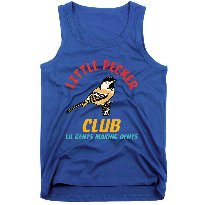 Little Pecker Club Lil Gents Making Dents Tank Top