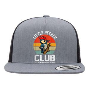 Little Pecker Club Lil Gents Making Dents Funny Flat Bill Trucker Hat