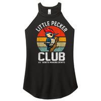 Little Pecker Club Lil Gents Making Dents Funny Women's Perfect Tri Rocker Tank