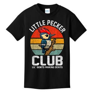 Little Pecker Club Lil Gents Making Dents Funny Kids T-Shirt