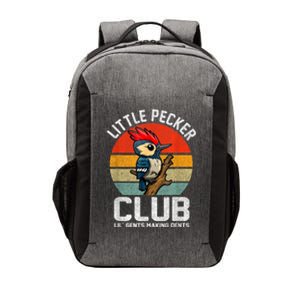 Little Pecker Club Lil Gents Making Dents Funny Vector Backpack