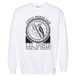 Little Pecker Club Lil Gents Making Dents Garment-Dyed Sweatshirt