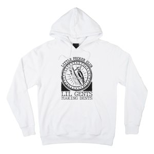 Little Pecker Club Lil Gents Making Dents Hoodie