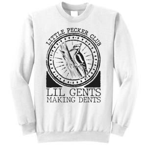 Little Pecker Club Lil Gents Making Dents Sweatshirt