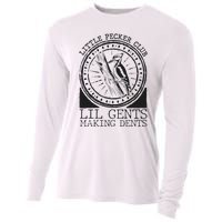 Little Pecker Club Lil Gents Making Dents Cooling Performance Long Sleeve Crew