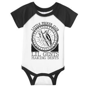 Little Pecker Club Lil Gents Making Dents Infant Baby Jersey Bodysuit