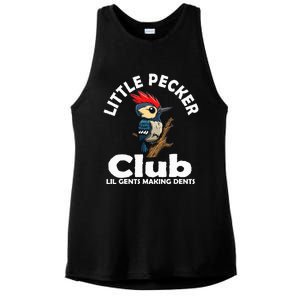 Little Pecker Club Lil Gents Making Dents Ladies PosiCharge Tri-Blend Wicking Tank