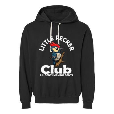 Little Pecker Club Lil Gents Making Dents Garment-Dyed Fleece Hoodie