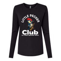 Little Pecker Club Lil Gents Making Dents Womens Cotton Relaxed Long Sleeve T-Shirt