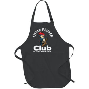 Little Pecker Club Lil Gents Making Dents Full-Length Apron With Pockets