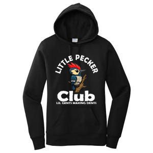 Little Pecker Club Lil Gents Making Dents Women's Pullover Hoodie