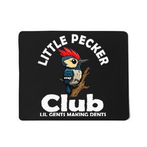 Little Pecker Club Lil Gents Making Dents Mousepad