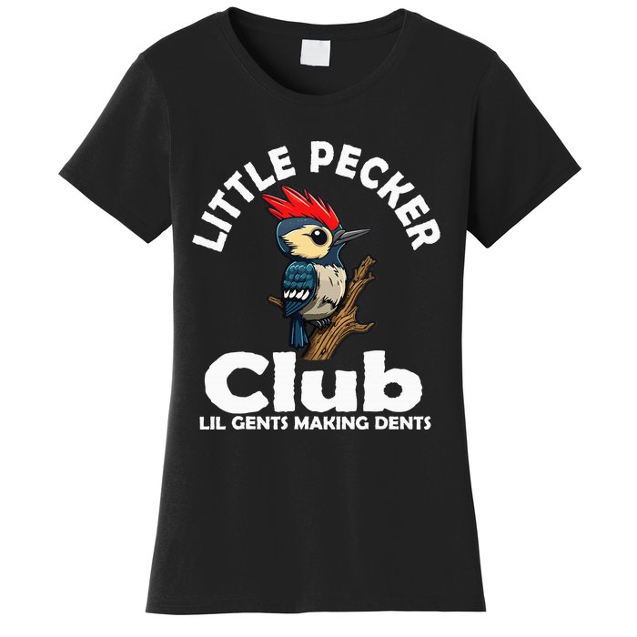 Little Pecker Club Lil Gents Making Dents Women's T-Shirt