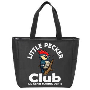 Little Pecker Club Lil Gents Making Dents Zip Tote Bag