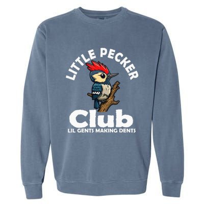 Little Pecker Club Lil Gents Making Dents Garment-Dyed Sweatshirt