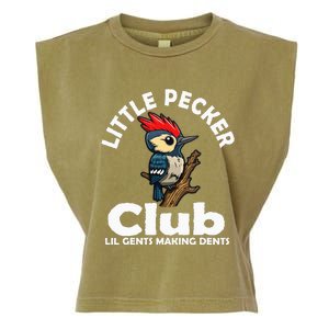 Little Pecker Club Lil Gents Making Dents Garment-Dyed Women's Muscle Tee