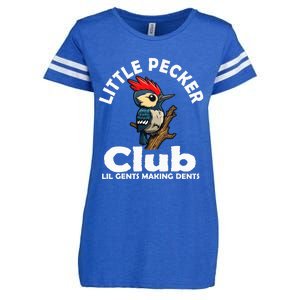 Little Pecker Club Lil Gents Making Dents Enza Ladies Jersey Football T-Shirt