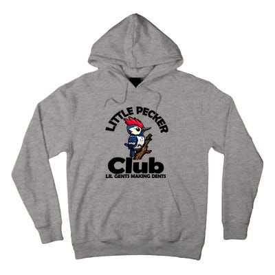 Little Pecker Club Lil Gents Making Dents Tall Hoodie