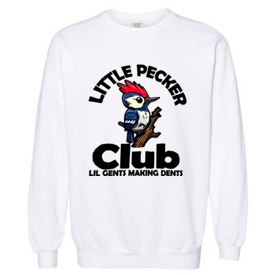 Little Pecker Club Lil Gents Making Dents Garment-Dyed Sweatshirt