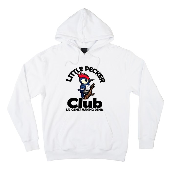 Little Pecker Club Lil Gents Making Dents Hoodie