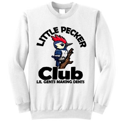 Little Pecker Club Lil Gents Making Dents Sweatshirt