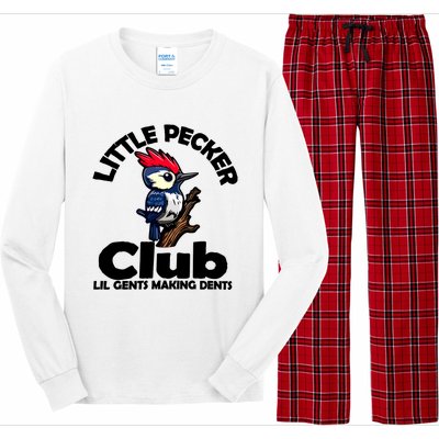 Little Pecker Club Lil Gents Making Dents Long Sleeve Pajama Set