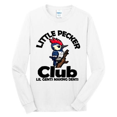 Little Pecker Club Lil Gents Making Dents Tall Long Sleeve T-Shirt