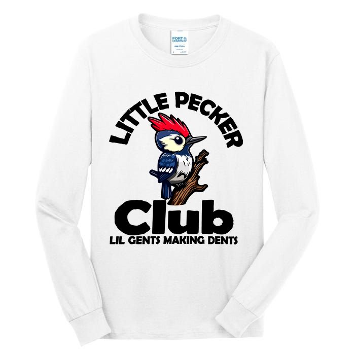 Little Pecker Club Lil Gents Making Dents Tall Long Sleeve T-Shirt