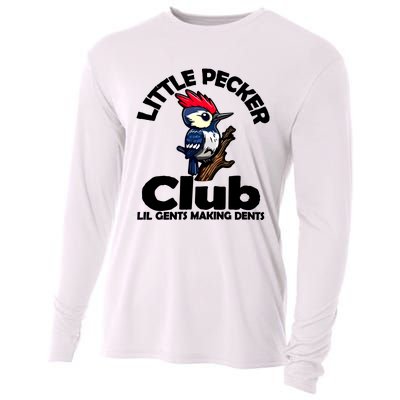 Little Pecker Club Lil Gents Making Dents Cooling Performance Long Sleeve Crew