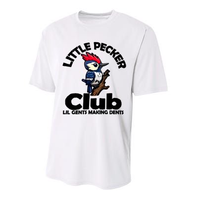 Little Pecker Club Lil Gents Making Dents Performance Sprint T-Shirt