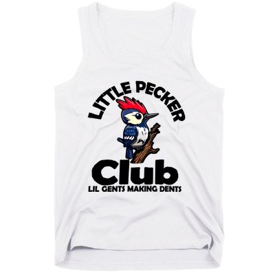 Little Pecker Club Lil Gents Making Dents Tank Top