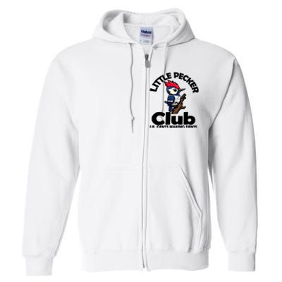 Little Pecker Club Lil Gents Making Dents Full Zip Hoodie