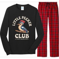 Little Pecker Club Funny Adult Humor Long Sleeve Pajama Set