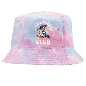 Little Pecker Club Funny Adult Humor Tie-Dyed Bucket Hat