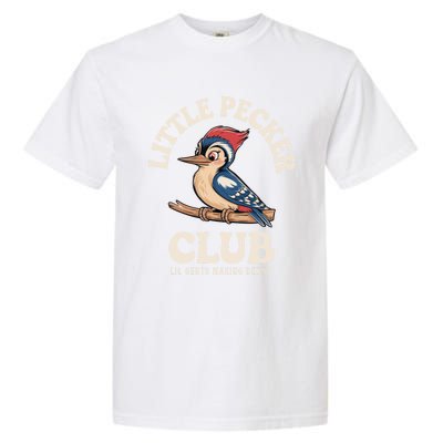 Little Pecker Club Funny Adult Humor Garment-Dyed Heavyweight T-Shirt