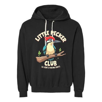 Little Pecker Club Lil Gents Making Dents Garment-Dyed Fleece Hoodie