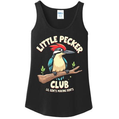 Little Pecker Club Lil Gents Making Dents Ladies Essential Tank