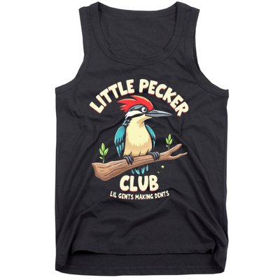 Little Pecker Club Lil Gents Making Dents Tank Top