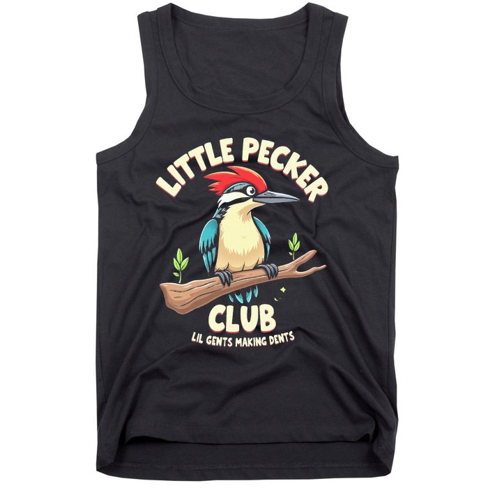 Little Pecker Club Lil Gents Making Dents Tank Top